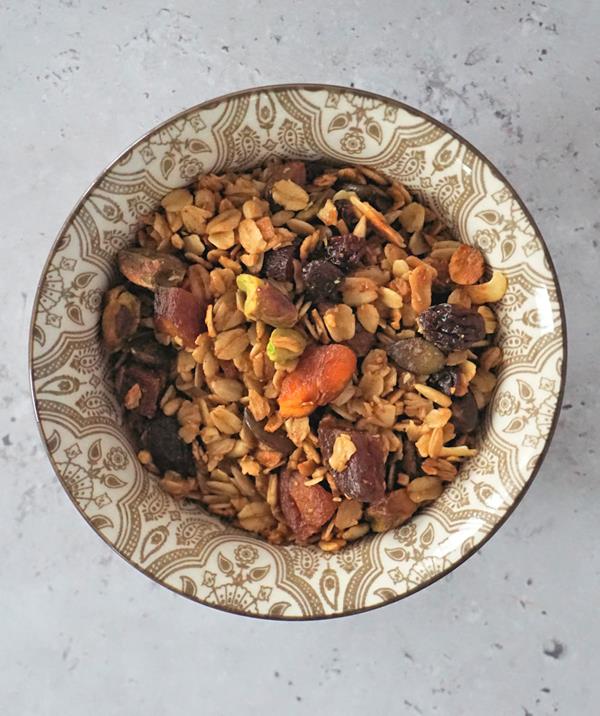 Olive Oil Granola Recipe Cuisine Fiend